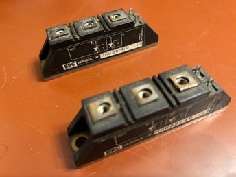 Tyristormodul (id01398) 2 stycken MRR35-10