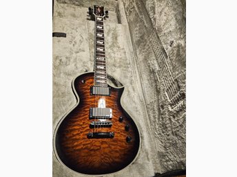 ESP E-II Eclipse QM DBSB – Quilted Maple