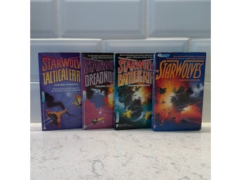 Thorarinn Gunnarsson - Starwolves. Komplett Set. Pocket 1-4 eng text