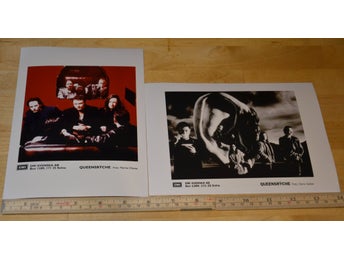 Queensrÿche 2 st Svenska pressfoton 1997