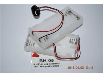BH-05 Batterihållare R14 2 stycken