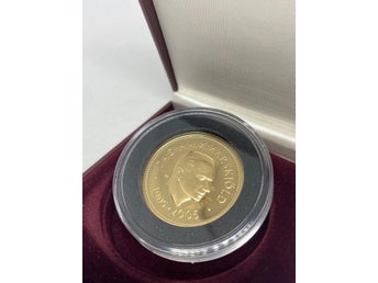 2000kr Minnesmynt 2005 - Dag Hammarskjöld