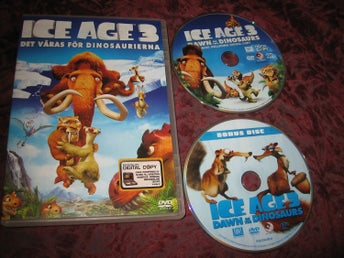 ICE AGE 3 - DET VÅRAS FÖR DINOSAURIERNA (SVENSKT TAL) 2-DISC DVD