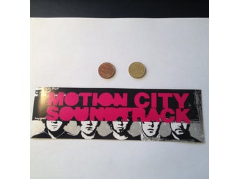 Motion City Soundtrack - Klistermärke/sticker - 186x57mm