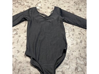 Svart ballerinadräkt stl 110/116