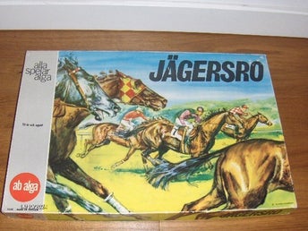 Alga - Jägersro Spel Komplett - Vintage Retro 1960-Tal