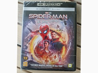 Spider-Man: No Way Home / 4K Ultra HD / Blu-ray / Inplastad