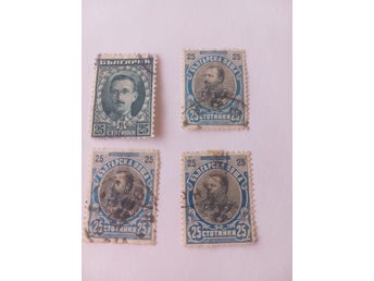Bulgarien frimärken 1901 och 1902
