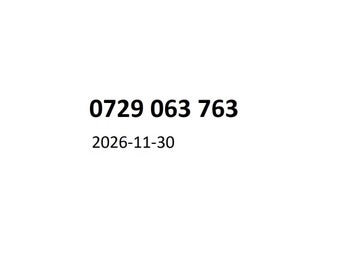 0729 063 763 Diamant mobilnummer kontantkort guldnummer guld nummer mobil