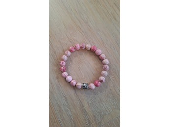 Elastiskt armband jaspis