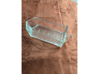 REDA skäppa glas kryddhylla behållare 40-tal 50-tal