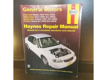 Haynes Repair Manual General Motors Chevrolet Malibu, Oldsmobile Alero