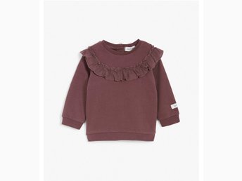 Ny tags kvar! Newbie stl 80 lila tröja volang sweatshirt Ny tags kvar! Newbie stl 80 lila tröja volang sweatshirt