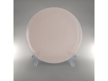 Royal Copenhagen Flower Emblem Coupe Tallerken (23 cm) - Lyserød