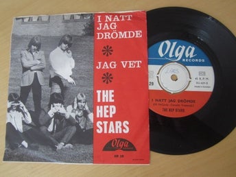 The Hep Stars singel 1966 - I Natt Jag Drömde / Jag Vet - 7