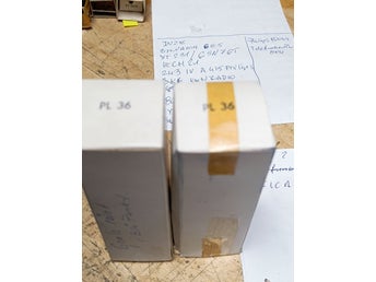 2 st PL36 Radiorör