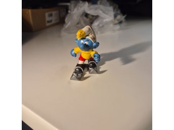Smurf på skidor