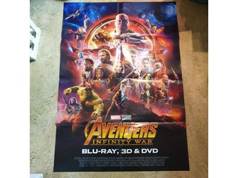Avengers Infinity Wars Poster affisch filmaffisch filmposter - M