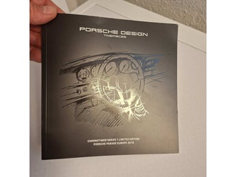 Porsche Design Chronotimer | Klockbroschyr 2018