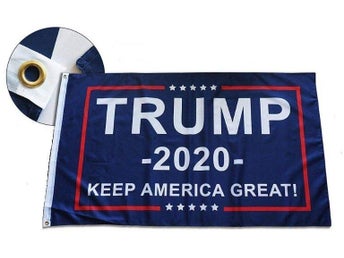 Donald Trump 2020 flagga Raggare EPA traktor