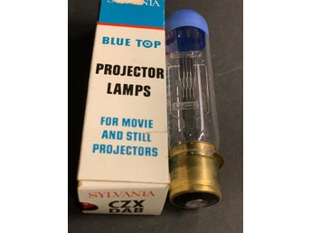 Projektorlampa Sylvania 120V 500W P28s CZX DAB A1/7 Vintage NOS