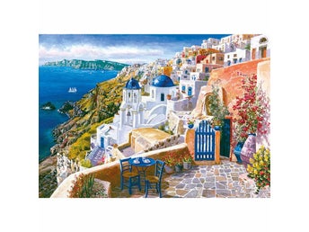 Grekisk by - Diamond Painting 5D - 40x30