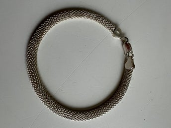 Silverarmband 925 – Nätarmband / Mesh-armband – klassisk design