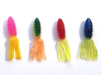 SLAB TUBES - CRAPPIE BAITS - 45 mm (Skeddrag Spinnare Fiske Drag)