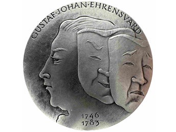 Gustaf Johan Ehrensvärd (1746-1783) av konstnären Gunvor Svensson Lundkvist