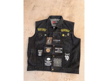Battle vest Sexy Punk sort vest