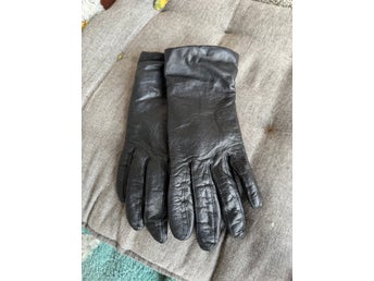 GAUCHO svarta handskar, storlek 6½
