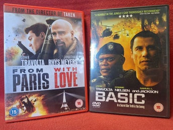 JOHN TRAVOLTA - FROM PARIS WITH LOVE / BASIC DVD