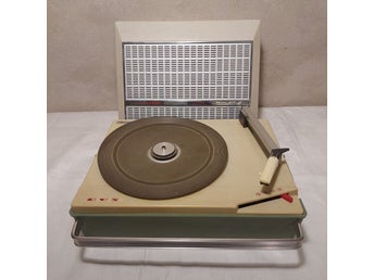 Dux 5242 portabel skivspelare Retro
