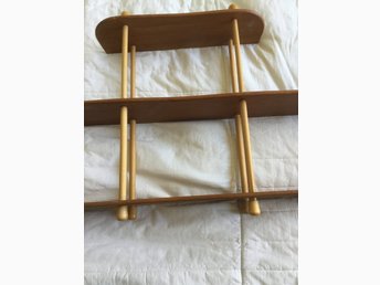 Teakhylla teak hylla retro trekantig (400732248) ᐈ Köp på