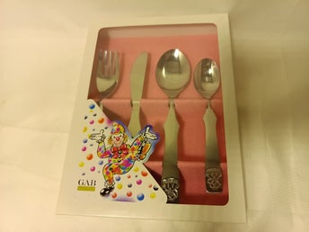 GAB Bestickset BAMSELINA, Presentförpackning, Doppresent