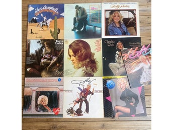 10 Country LP - Dolly Parton, Glen Campbell, Tanya Tucker, Vinyl