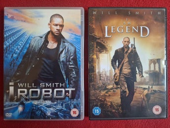 WILL SMITH - I, ROBOT / I AM LEGEND DVD