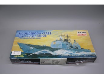 Minicraft Byggsats Ticonderoga Class Guided Missile Cruiser 1/700 - Nytt i box