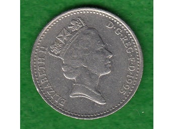 ENGLAND# TEN PENCE 1995