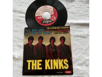 The Kinks - All day and all of the night - PNV 24.127 - EP - 1964 - France