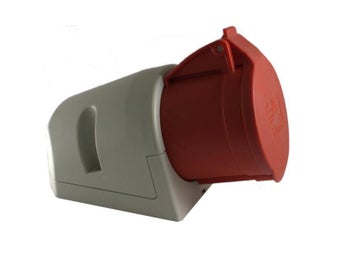 Vägguttag CEE 32A IP44 PCE