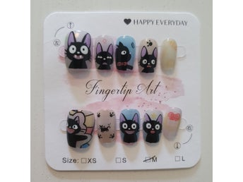 Fingertip Art - Set med lösnaglar 10 pack