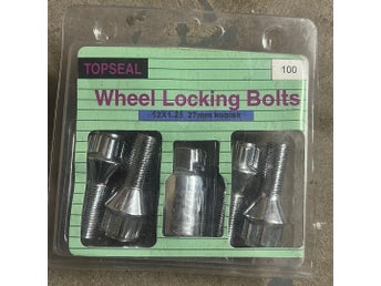 TOPSEAL Hjulbultar 12X1.25 27mm konisk