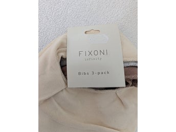 Ny Fixoni bandana bibs 3-pack - dregglisar i tre olika färger