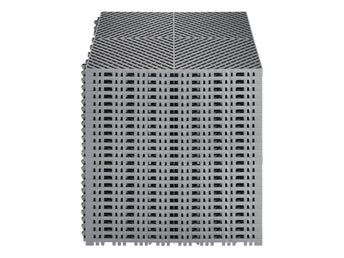 VEVOR Garagegolv dräneringsplattor 24-pack 415x415 mm – ca 4,13 m²