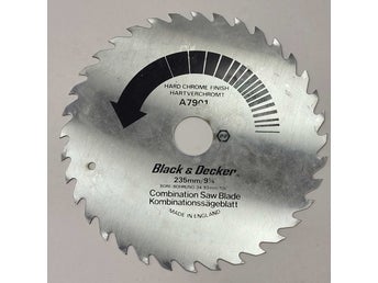 Sågklinga 235mm x 35mm, 40t, Black&Decker