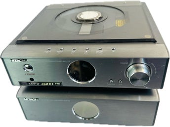 Hitachi AX-M71E Hi-Fi Komponentsystem med CD/MP3-spelare & Radio Player