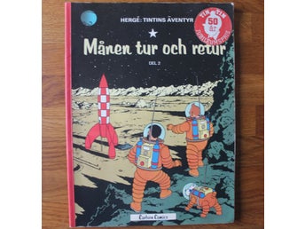 TINTIN 8 Månen tur och retur, del 2 1979