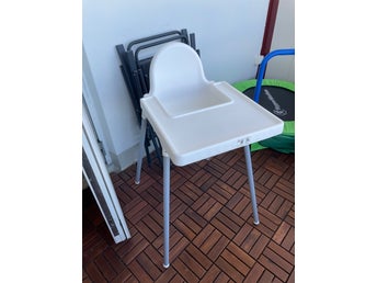 IKEA Antilop barnstol med bricka