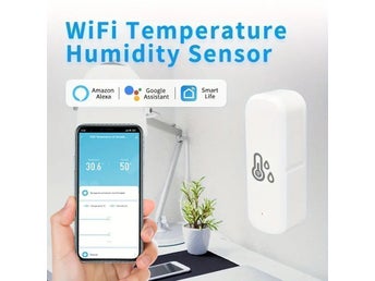 WiFi Temperatur- och Fuktighetssensor